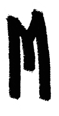 Alphabet M Sticker