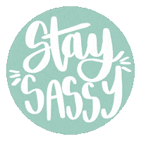 Sassy Typography Sticker