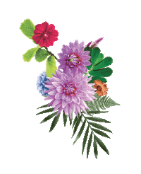 flowers flora Sticker by Random, una festa a caso