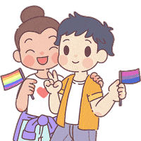 Happy In Love Sticker by HyperBeard