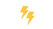 Lightning Bolts Sticker by Congressman Greg Casar