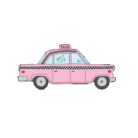 New York Pink Sticker