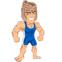 fijlkam_official lotta wrestlerome fijlkam Sticker