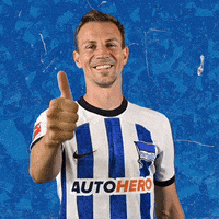 Bundesliga Thumbs Up GIF by Hertha BSC