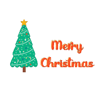 Merry Christmas Sticker