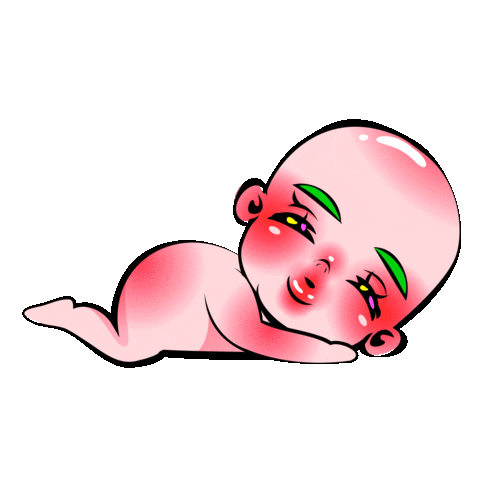 相撲 寝る Sticker