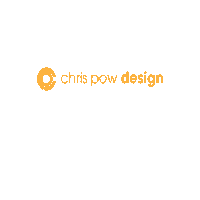 Logo Designer Sticker by Chris Pow