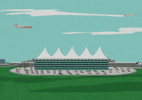 planes leaving GIF by South Park 
