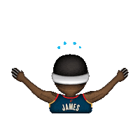 lebron james nba STICKER by imoji