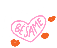 Kissme Sticker by Mari Briceno