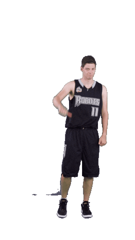acslsports basketball no robots nein Sticker