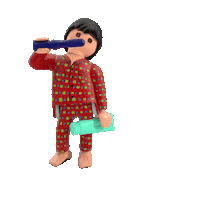 Tired 3D Sticker by PLAYMOBIL