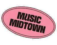 musicmidtown atlanta musicmidtown piedmont park music midtown Sticker