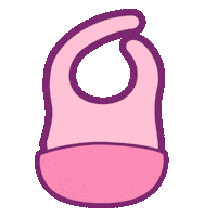 Baby Bib Sticker by bboxforkids