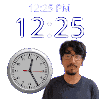 12Pm Sticker