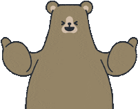 Bear Support Sticker