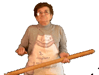 Nonna Berny Sticker by Iader Fabbri