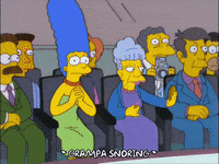 happy marge simpson GIF