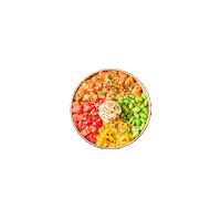 Red And Mango Sticker by Julie Pokawa