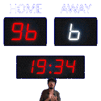 6 Away Sticker