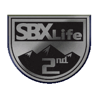 SBXLife snowboarding podium 2nd place sbx Sticker