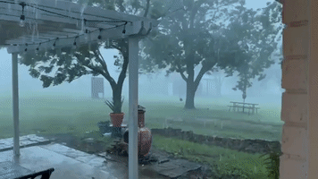 Heavy Rain and Wind Lash Central Texas Amid Severe Thunderstorm Warnings
