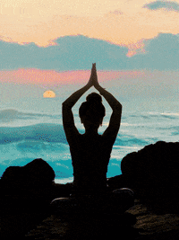 yoga breathe GIF