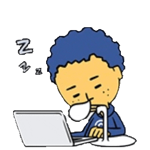 work sleeping STICKER by imoji