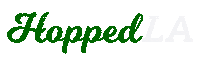 HoppedLAdesigns beer craftbeer losangeles hops Sticker