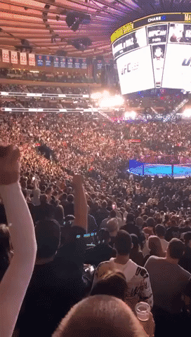 Trump Booed and Cheered at UFC Fight in New York City