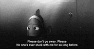 sad finding nemo GIF