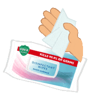 Mask Alcohol Sticker by Smart Steps