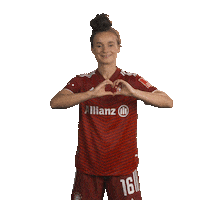 In Love Football Sticker by FC Bayern Women