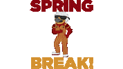 Spring Break Dance Sticker by Coe College
