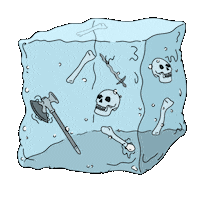 Bones Skulls Sticker by Dungeons & Dragons: Honor Among Thieves