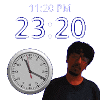 11 Pm Sticker