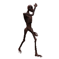 milkblood dance monster creature scp Sticker