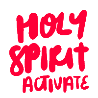 Holy Spirit Jesus Sticker