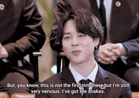 Nervous Park Jimin GIF by United Nations