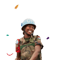 United Nations Peace Sticker by UN Peacekeeping