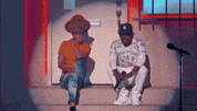 kendrick lamar stoop GIF by BET Awards