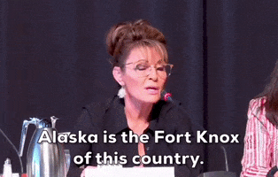 Sarah Palin Alaska GIF by GIPHY News