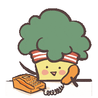 DrauciaJYStudio bobo phone call tata toto Sticker