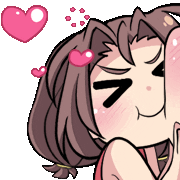 Heart Love Sticker by Jin