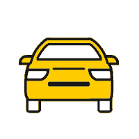 Car Driving Sticker by ADAC