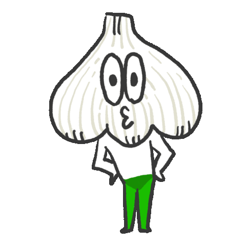 Dance Garlic Sticker