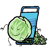 Vegan Veggie Sticker