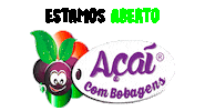 Acai Omelhor Sticker by Açaí Com  Bobagens