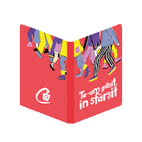 Illustration Book Sticker
