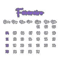 Fevereiro Sticker by Atelier das Arteiras